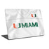 University of Miami White Jersey Universal Laptop 12in (9.8 x 6.8in) Skin