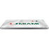University of Miami White Jersey Universal Laptop 13in (10.6 x 7.6in) Skin