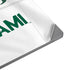 University of Miami White Jersey Universal Laptop 15in (12.2 x 8.8in) Skin