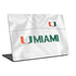 University of Miami White Jersey Universal Laptop 16.6in (13.4 x 9.7in) Skin