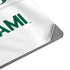 University of Miami White Jersey Universal Laptop 16.6in (13.4 x 9.7in) Skin