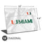 University of Miami White Jersey Universal Laptop 16in (13 x 9.4in) Skin