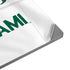 University of Miami White Jersey Universal Laptop 17in (13.8 x 10in) Skin