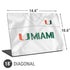 University of Miami White Jersey Universal Laptop 18in (14.6 x 10.6in) Skin