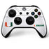 University of Miami White Jersey Xbox One X Bundle Skin
