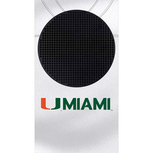 University of Miami White Jersey Xbox Series S Bundle Skin