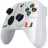 University of Miami White Jersey Xbox Series S Controller Skin
