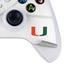 University of Miami White Jersey Xbox Series S Controller Skin