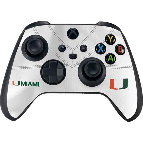 University of Miami White Jersey Xbox Series X Bundle Skin