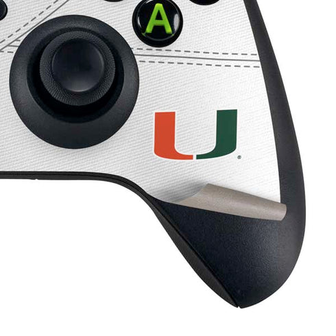University of Miami White Jersey Xbox Series X Bundle Skin