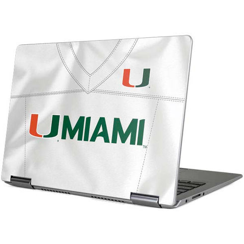 University of Miami White Jersey Yoga 710 14in Skin