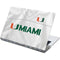 University of Miami White Jersey Yoga 910 2-in-1 14in Touch-Screen Skin