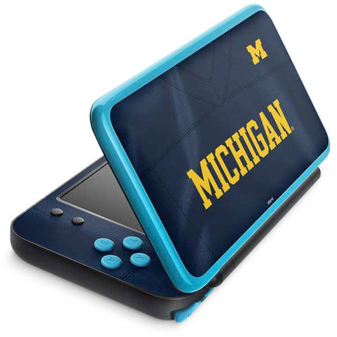 University of Michigan Blue Jersey Nintendo 2DS XL (2017) Skin