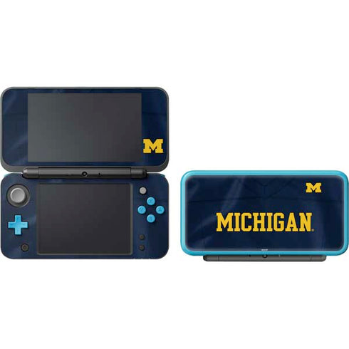 University of Michigan Blue Jersey Nintendo 2DS XL (2017) Skin