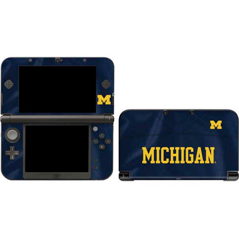 University of Michigan Blue Jersey 3DS XL 2015 Skin