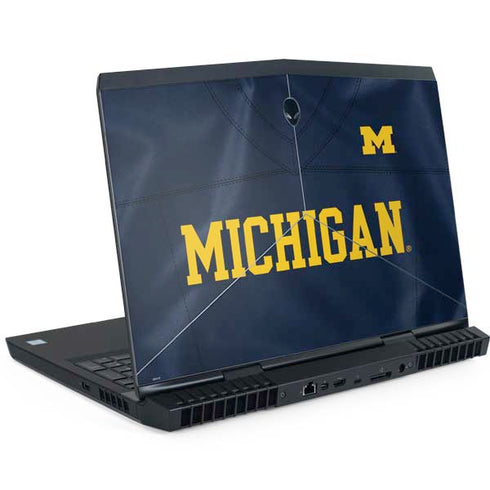 University of Michigan Blue Jersey Dell Alienware Skin