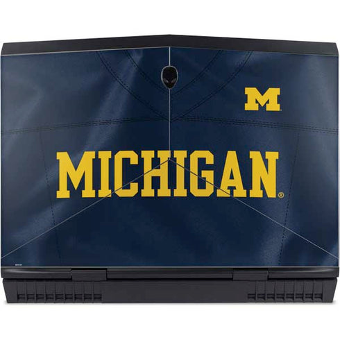 University of Michigan Blue Jersey Dell Alienware Skin