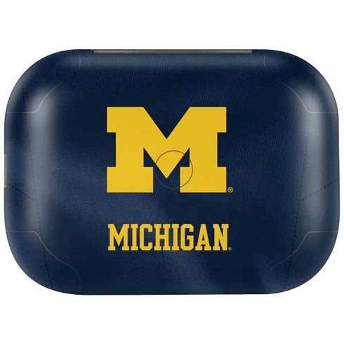 University of Michigan Blue Jersey Amazon Echo Buds Skin