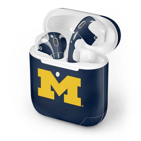University of Michigan Blue Jersey Apple AirPods 2 Skin