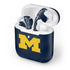University of Michigan Blue Jersey Apple AirPods 2 Skin