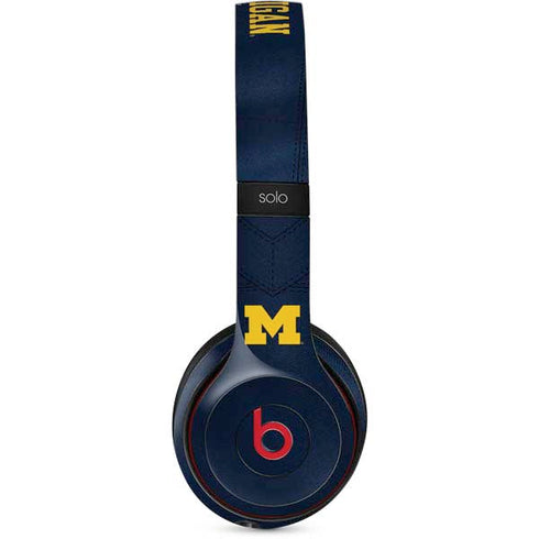 University of Michigan Blue Jersey Beats Solo 2 Wireless Skin
