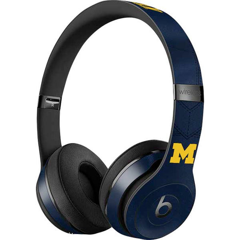 University of Michigan Blue Jersey Beats Solo 3 Wireless Skin