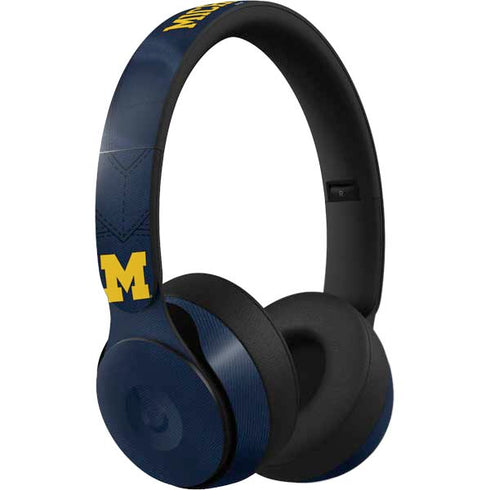 University of Michigan Blue Jersey Beats Solo Pro Skin