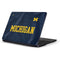 University of Michigan Blue Jersey Samsung Chromebook Skin