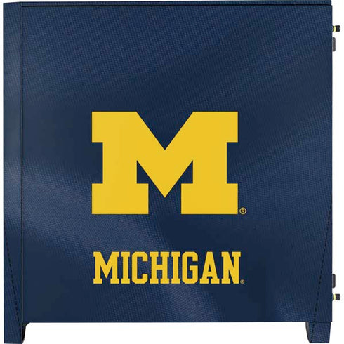 University of Michigan Blue Jersey Corsair 4000D Tempered Glass Mid-Tower ATX Case Skin