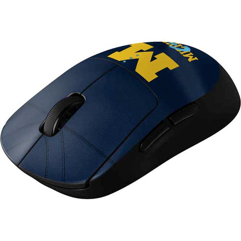 University of Michigan Blue Jersey G Pro Wireless Gaming Mouse Skin