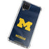 University of Michigan Blue Jersey Galaxy A12 Clear Case