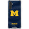University of Michigan Blue Jersey Galaxy A17 Clear Case