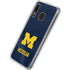 University of Michigan Blue Jersey Galaxy A20 Clear Case