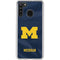 University of Michigan Blue Jersey Galaxy A21 Clear Case