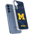 University of Michigan Blue Jersey Galaxy A55 5G Clear Case