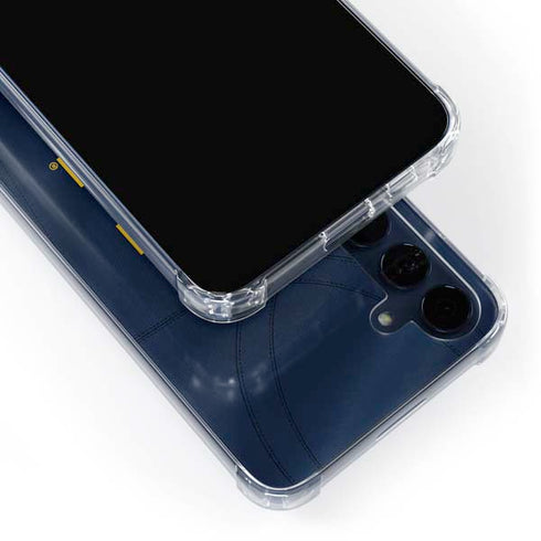 University of Michigan Blue Jersey Galaxy A55 5G Clear Case