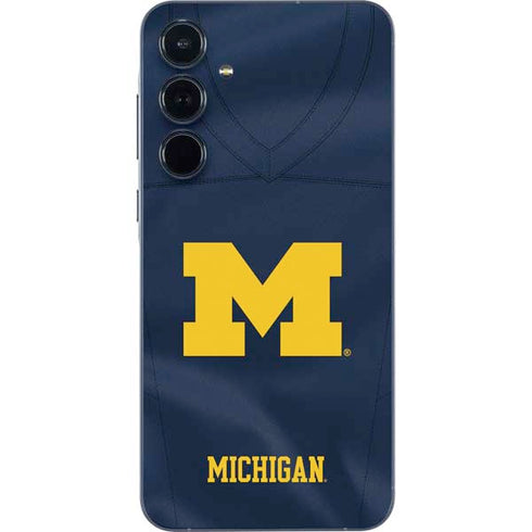 University of Michigan Blue Jersey Galaxy A55 5G Skin