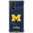 University of Michigan Blue Jersey Galaxy A72 5G Clear Case