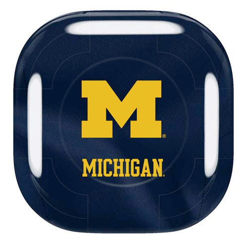 University of Michigan Blue Jersey Galaxy Buds Pro Skin