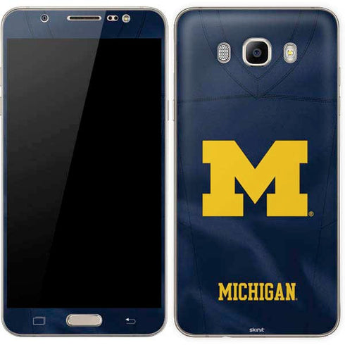 University of Michigan Blue Jersey Galaxy J7 Skin