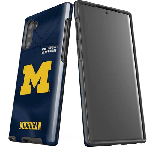 University of Michigan Blue Jersey Galaxy Note 10 Pro Case