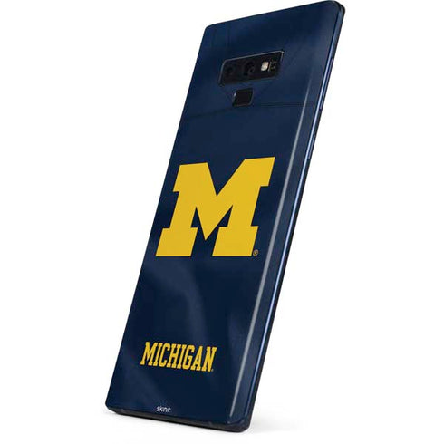 University of Michigan Blue Jersey Galaxy Note 9 Skin
