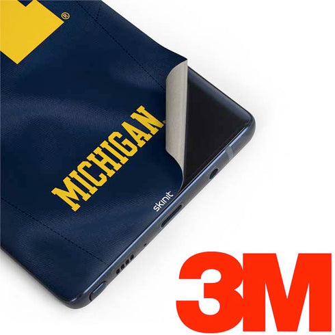University of Michigan Blue Jersey Galaxy Note 9 Skin
