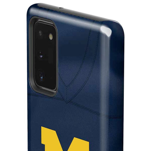 University of Michigan Blue Jersey Galaxy Note20 5G Pro Case