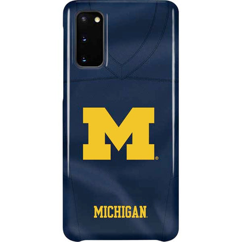 University of Michigan Blue Jersey Galaxy Cases
