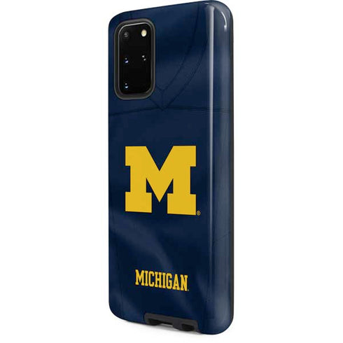 University of Michigan Blue Jersey Galaxy S20 Plus Pro Case