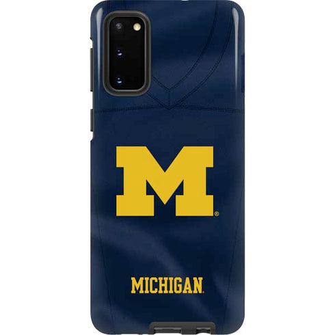University of Michigan Blue Jersey Galaxy S20 Pro Case