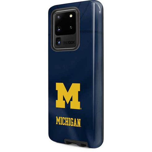 University of Michigan Blue Jersey Galaxy S20 Ultra 5G Pro Case