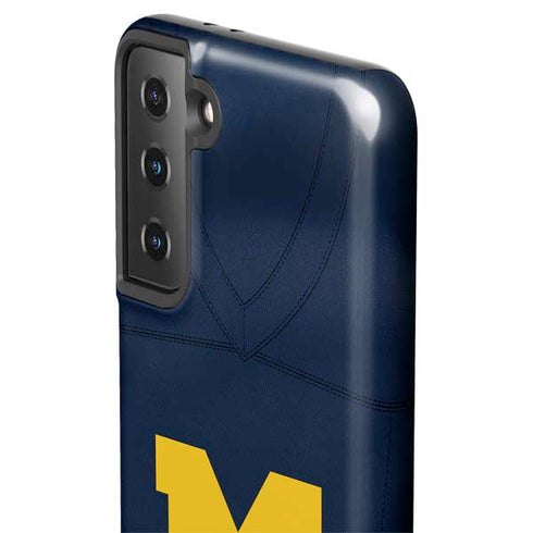 University of Michigan Blue Jersey Galaxy S21 FE Pro Case
