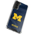 University of Michigan Blue Jersey Galaxy S21 Plus 5G Clear Case